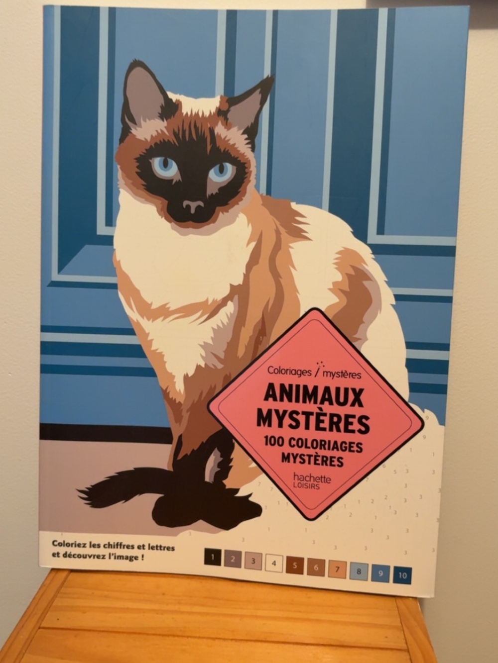 Livre à colorier animaux mystère